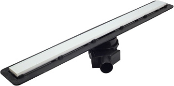 Душевой трап (лоток) Pestan Confluo Frameless Line 300, white glass