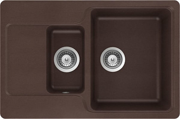 Мойка кухонная Schock Cambridge 60D Cristalite мокка