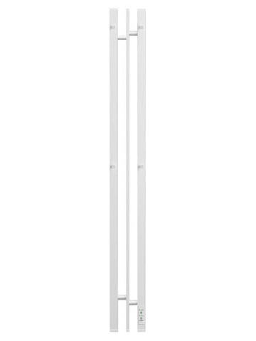 Полотенцесушитель электрический APEXTERMO Дельта DL10111WM 110x15 см, подключение справа, скрытое по