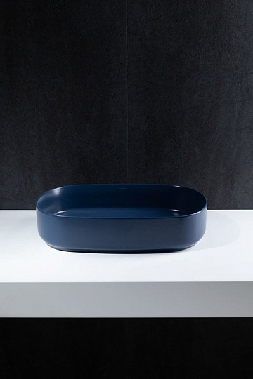 Накладная раковина Allen Brau Fantasy Oval 55x36, индиго