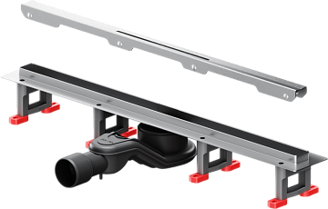 Душевой трап (лоток) AM.PM MasterFlow Slim line 60 см, сталь матовая