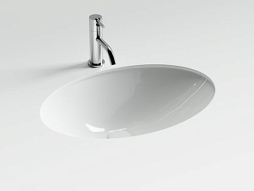 Встраиваемая раковина Ceramicanova Era CN6081 белая