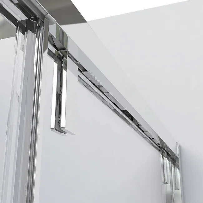Душевая дверь в нишу Vincea Lugano VDS-1L150CL-1 150 см, профиль хром Sancos — Оригинал