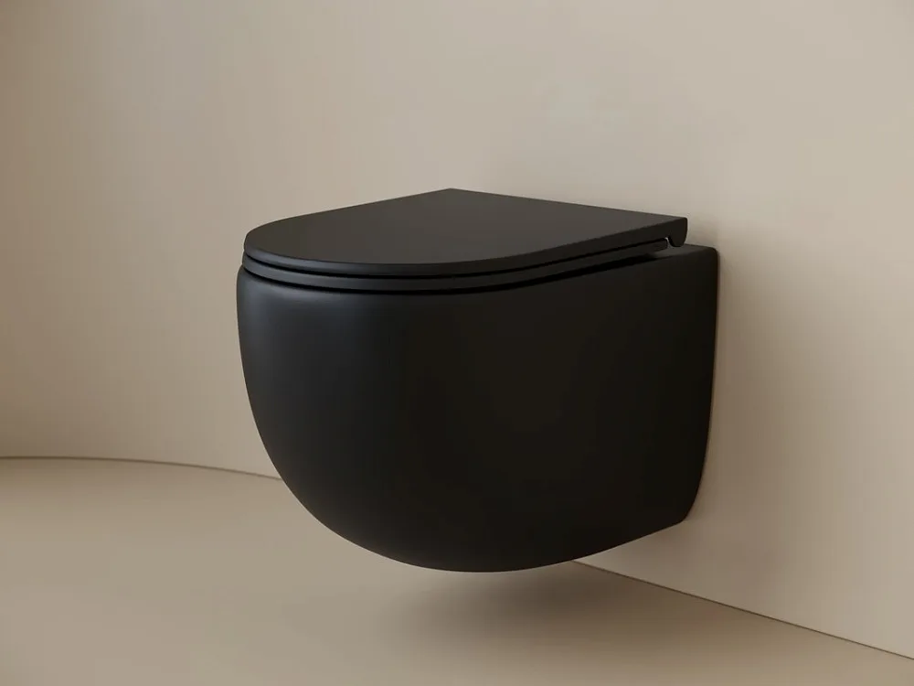 Унитаз подвесной Ceramicanova UP Rimless CN4007MB Sancos — официальный сайт