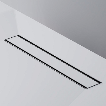 Душевой трап (лоток) AM.PM PrimeFlow Tile 50 см, черный матовый