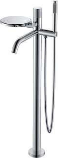 Напольный смеситель для ванны с душем Boheme Stick 129-CRCR.2, chrome touch chrome