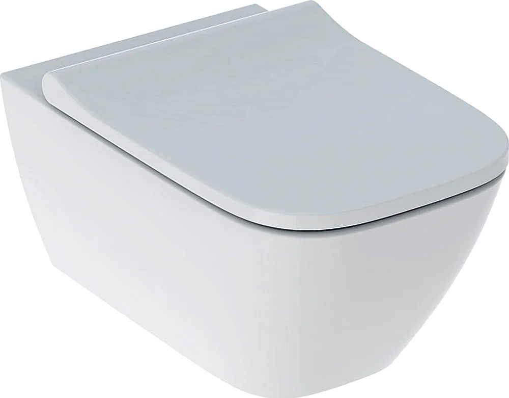 Унитаз подвесной Geberit Smyle Square 500.683.01.1 Sancos — официальный сайт