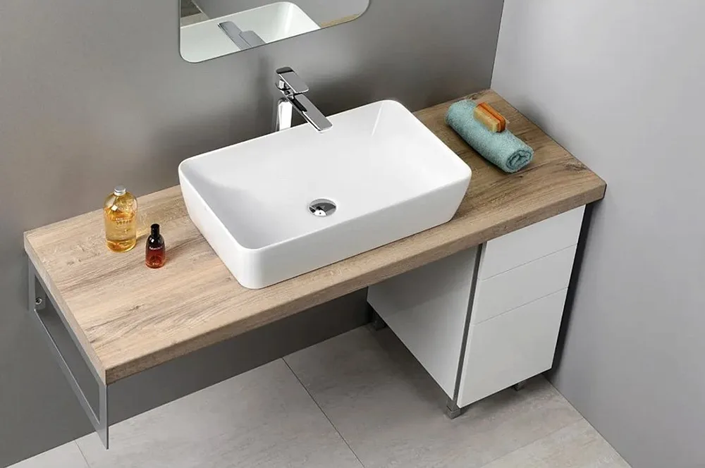 Накладная раковина GSI Nubes 60x38 Sancos — официальный сайт