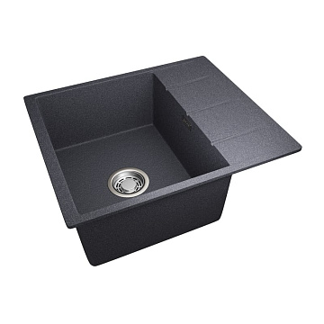 Мойка кухонная Emar Quartz EMQ-1580.Q, морион