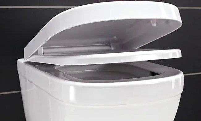 Крышка-сиденье Grohe Euro Ceramic 39330001 с микролифтом Sancos — Оригинал