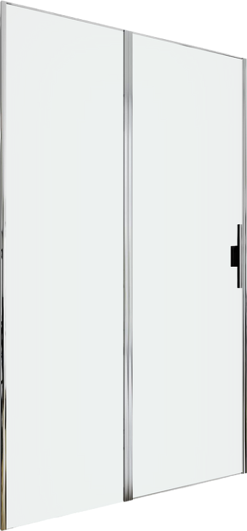 Душевая дверь в нишу Allen Brau Priority 3.31031.00 120 см, профиль хром, стекло прозрачное Optiwhit
