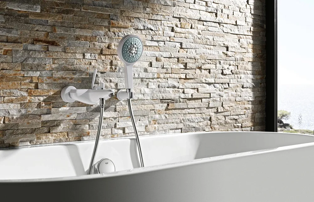 Смеситель для ванны с душем Grohe Eurodisc Joy Eurodisc joy 23431LS0 Sancos — официальный сайт