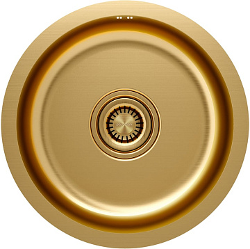 Мойка кухонная Paulmark Werra PM404646-BG золото
