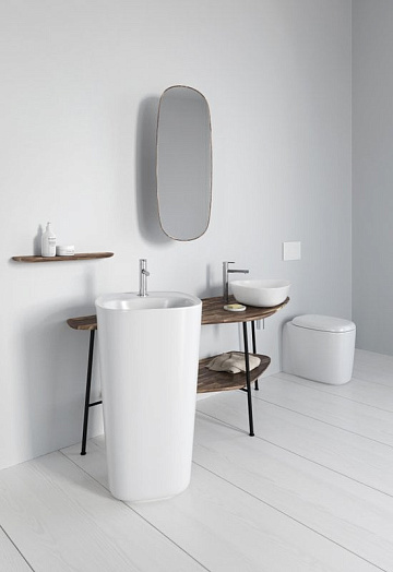 Накладная раковина VitrA Plural Plural 7812B401-0016 матовая белая
