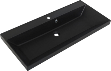 Мебельная раковина BelBagno BB900/450-LV-ART-AST-NERO черная матовая