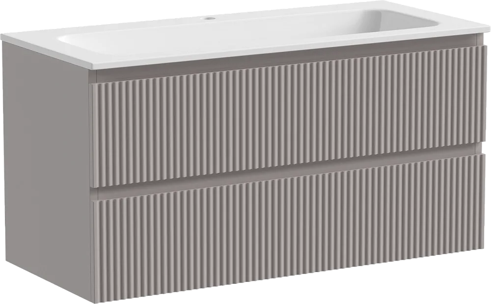 Тумба с раковиной Sancos Snob R 100 см, doha soft Sancos — официальный сайт