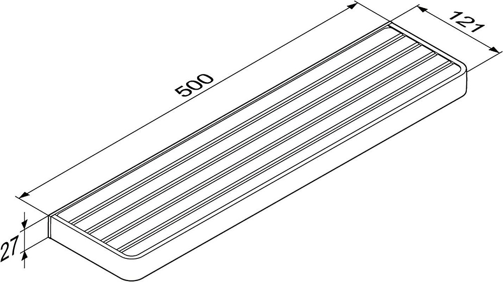 Полка Damixa Jupiter DA7737600