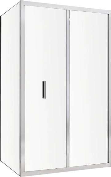 Душевой уголок Abber Sonnenstrand AG07120-S85 120x85, профиль хром, стекло прозрачное