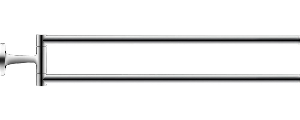 Полотенцедержатель Duravit Starck T 0099411000 хром, двойной