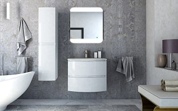 Мебельная раковина Cezares 50158 Bianco 70 см