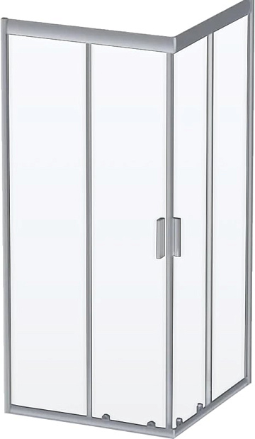 Душевой уголок AM.PM Gem W90UG-403-090MT 90х90, профиль матовый хром