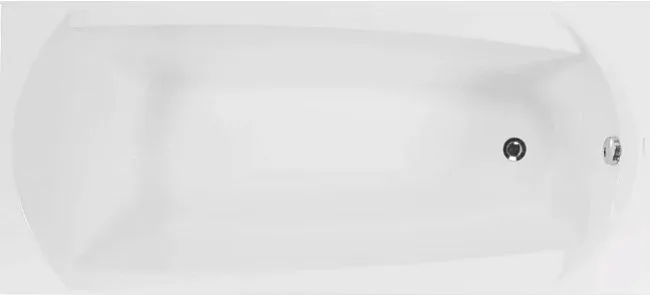 Акриловая ванна Vagnerplast Ebony VPBA170EBO2X-04 без опоры 170x75 см, пристенная, белая Sancos — Оригинал