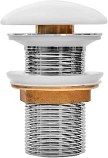 Донный клапан для раковины IDDIS Optima Home OPHWM00i88, белый матовый