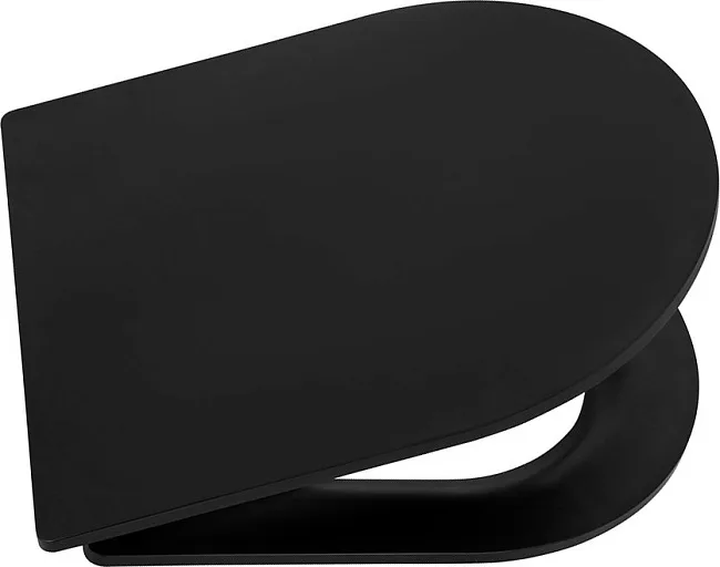 Крышка-сиденье BelBagno Colorato BB062SC-MB матовая черная Sancos — Оригинал