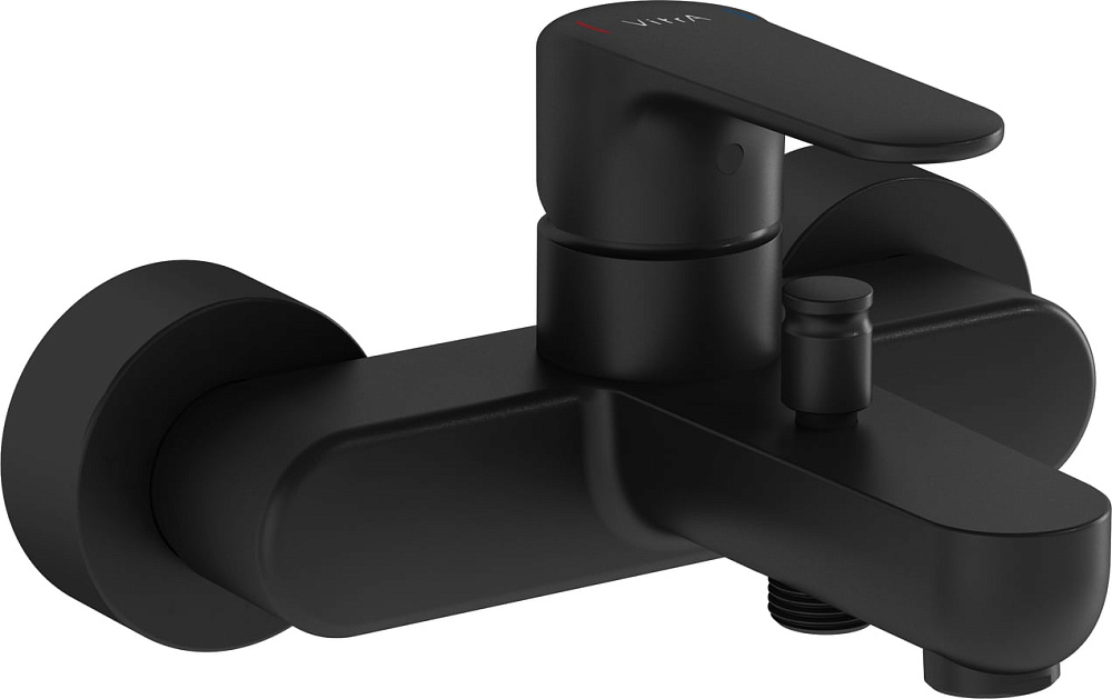 Смеситель для ванны с душем VitrA Root Round A4272536EXP, черный