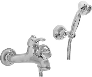 Смеситель для ванны с душем Migliore Lem Swarovski 18881, хром
