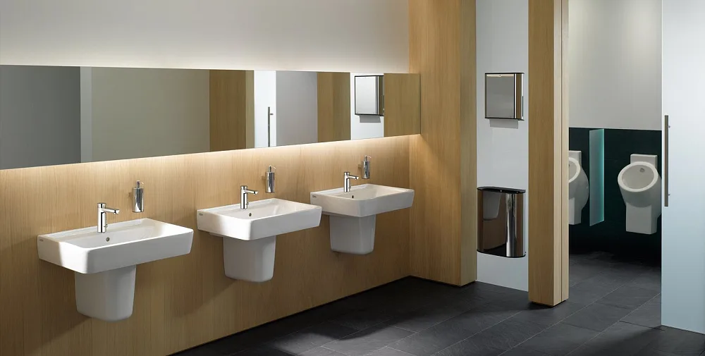 Смеситель для раковины Grohe 36317000 хром Sancos — официальный сайт