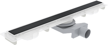 Душевой трап (лоток) Plumberia Selection PSM Modular 60 см, черный матовый