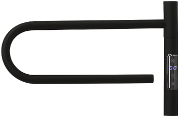 Полотенцесушитель электрический Vincea VTD-1P1BE 40х25 черный