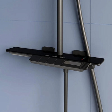 Душевая стойка RGW Shower Panels SP-34-B, черная