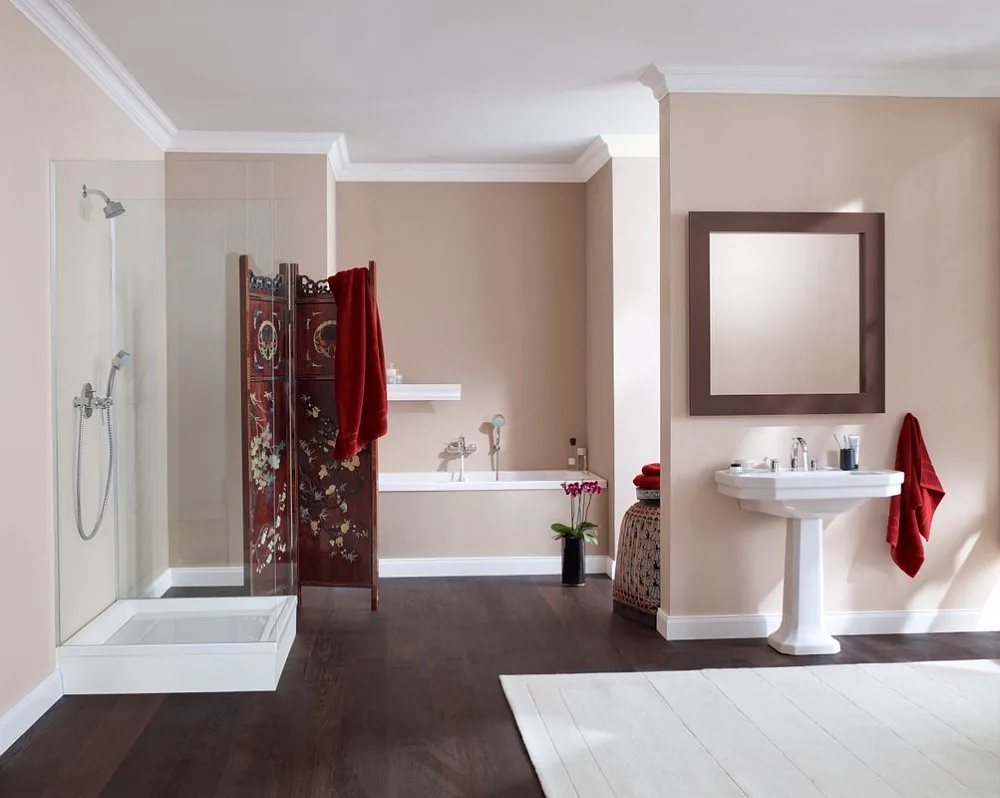 Смеситель для ванны с душем Grohe BauClassic 32865000 Sancos — официальный сайт