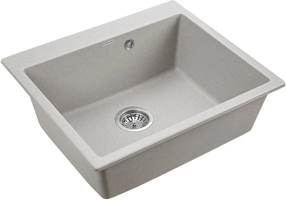Мойка кухонная Paulmark Kante 60 PM106052-GR серый Sancos — официальный сайт