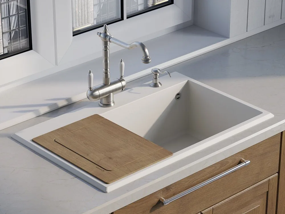 Разделочная доска Omoikiri CB-BASIC-380-WD wood Sancos — официальный сайт