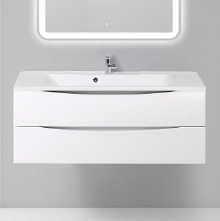 Тумба под раковину без столешницы BelBagno Marino 120 bianco lucido