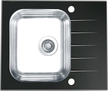 Мойка кухонная Alveus Vitro 10 черная