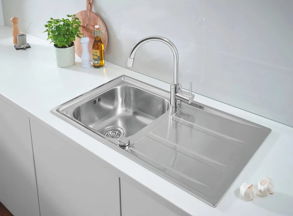Мойка кухонная Grohe K400 31566SD0 Sancos — официальный сайт