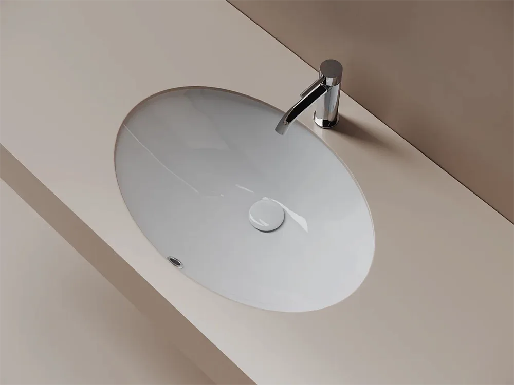 Встраиваемая раковина Ceramicanova Era CN6081 белая Sancos — официальный сайт