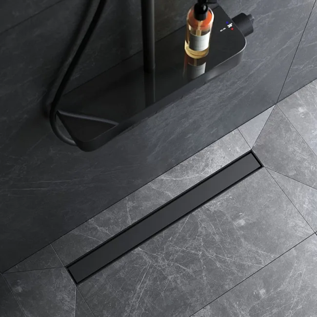 Душевой трап (лоток) AM.PM MasterFlow Tile 70 см, черный матовый Sancos — Оригинал
