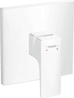 Встраиваемый смеситель Hansgrohe Metropol 32565700, матовый белый