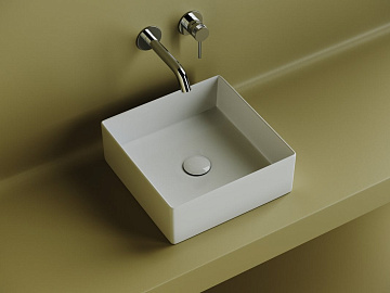 Накладная раковина Ceramicanova Element CN6068 белая глянцевая