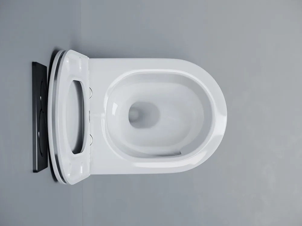 Унитаз подвесной Ceramicanova Voga CN4012T белый  Sancos — официальный сайт
