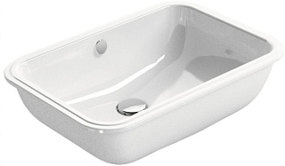 Раковина GSI Pura 50x35, встраиваемая снизу