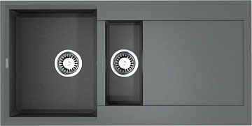 Мойка кухонная Omoikiri Sakaime 100-2-GR leningrad grey