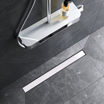 Душевой трап (лоток) AM.PM MasterFlow Tile 70 см, сталь матовая