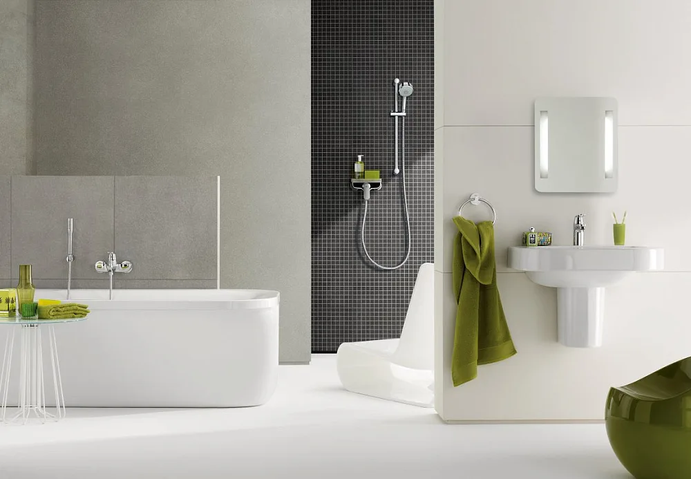 Смеситель для ванны с душем Grohe Eurosmart Cosmopolitan 32832000 Sancos — официальный сайт