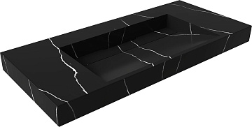 Раковина Armadi Art Flat Nero Marquina 100